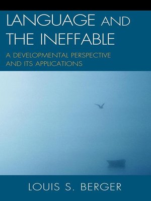 cover image of Language and the Ineffable